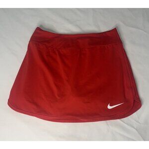 Women’s NIKE Dri Fit Court Pure Tennis Skirt Skirt XS Victory Red